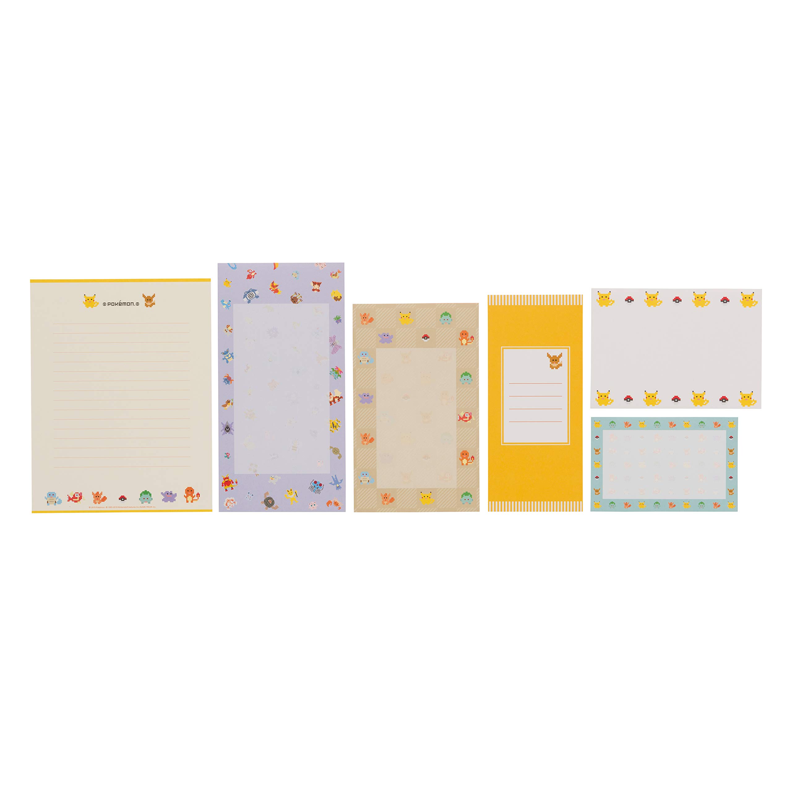 Amazon.co.jp: ポケモンセンターオリジナル レターセット BL